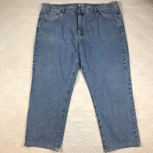 Cutter & Buck well‎ worn blue jeans 52X32